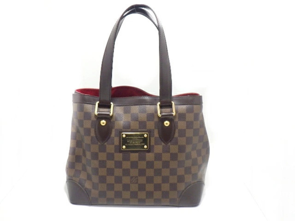 Louis Vuitton Tote Hampstead Bag Damier Brown